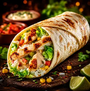 Cantina Chicken Burrito