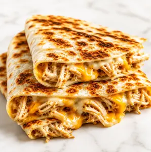3 Cheese Chicken Flatbread Melt