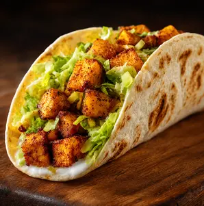 Spicy Potato Soft Taco