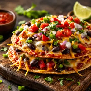 Veggie Mexican Pizza